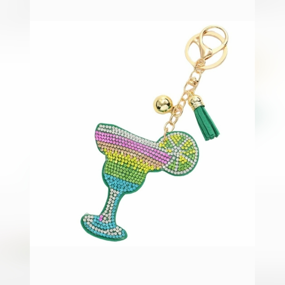 Margarita Keychain Charm